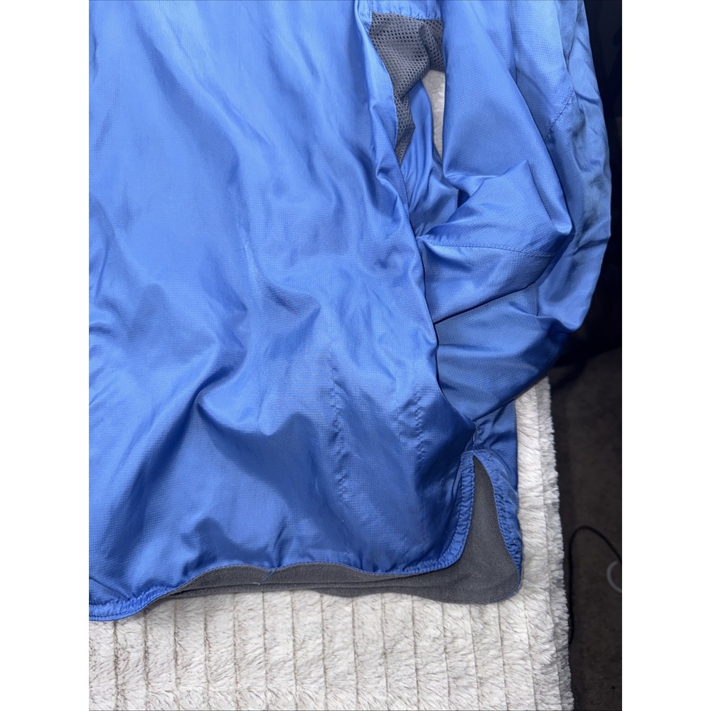 Marmot Women Windbreaker Fleece Line Jacket Full Zip Lightweight Blue Coat Large - Picture 4 of 15